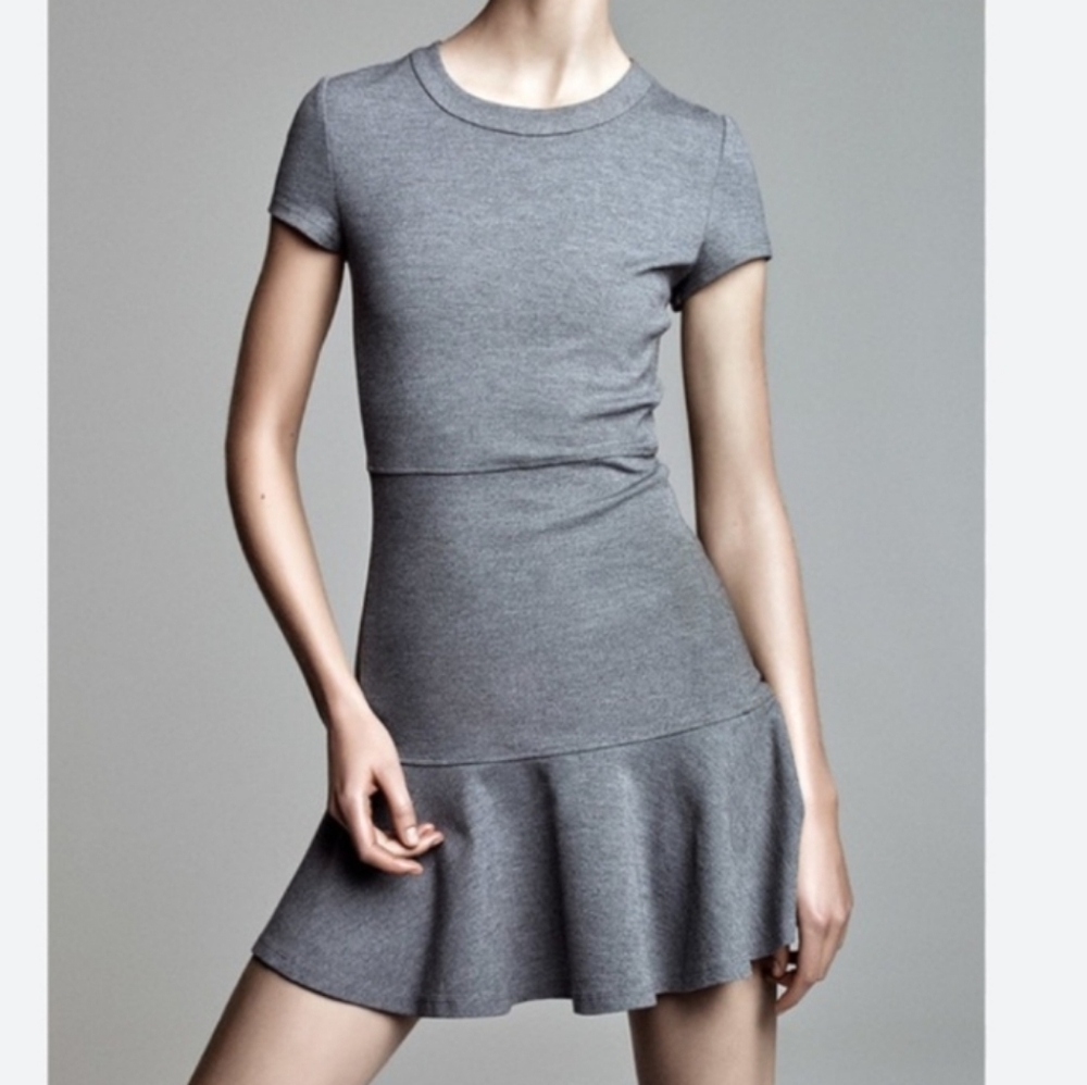 Aritzia Sunday Best Stross Dress Size 2 Gray